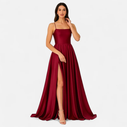Luciana | Elegante Vestito Maxi Formale da Cerimonia da Donna