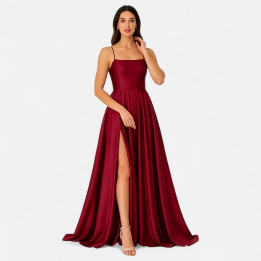 Luciana | Elegante Vestito Maxi Formale da Cerimonia da Donna