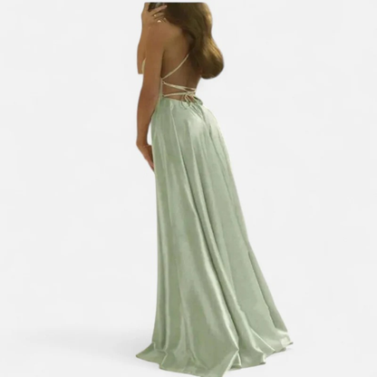 Luciana | Elegante Vestito Maxi Formale da Cerimonia da Donna