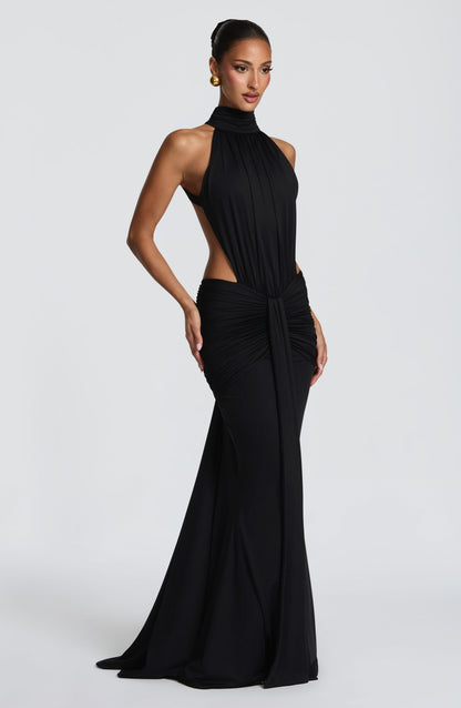 Adele | Vestito Maxi Scollo Halter da Donna