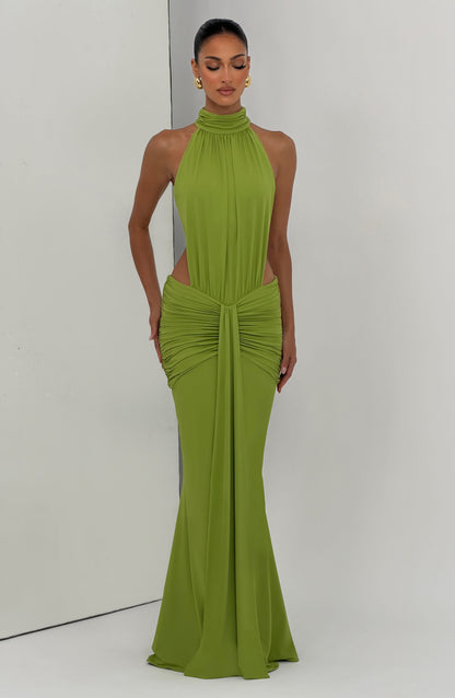 Adele | Vestito Maxi Scollo Halter da Donna