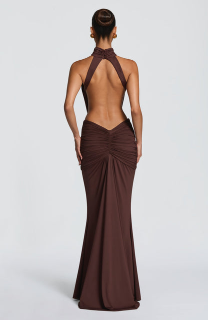 Adele | Vestito Maxi Scollo Halter da Donna