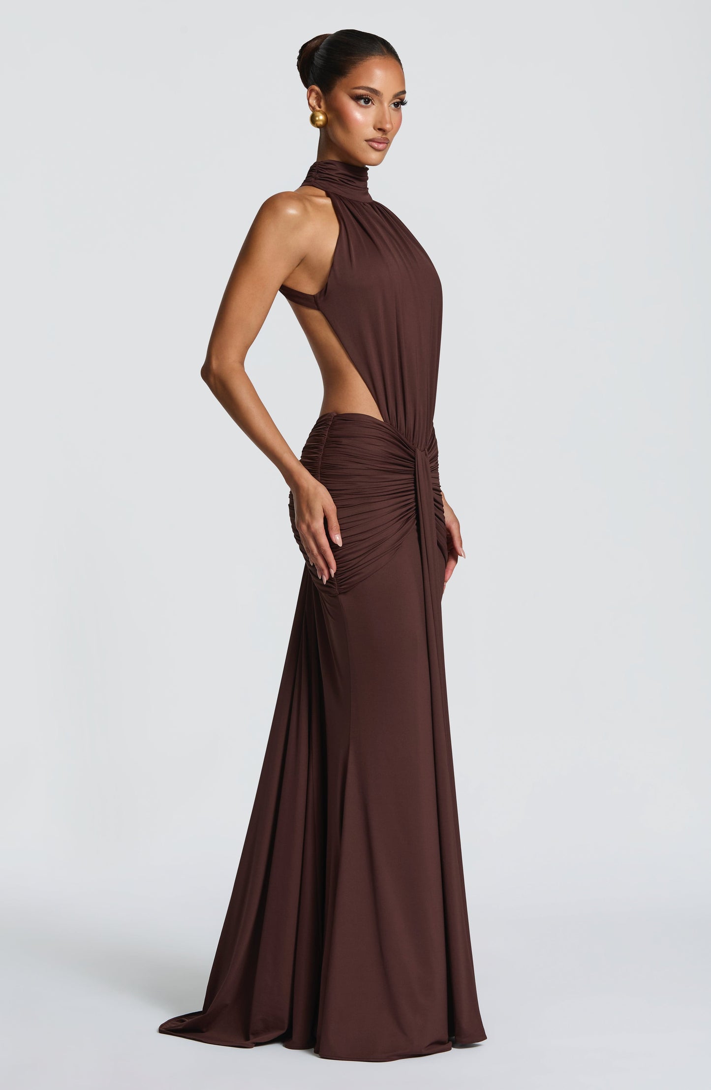 Adele | Vestito Maxi Scollo Halter da Donna